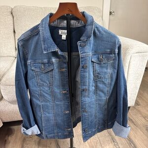 Croft & Barrow Blue Denim Jacket